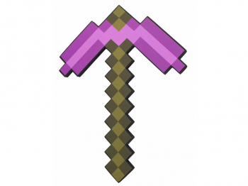Оружие Minecraft «Зачарованная пиксельная кирка»