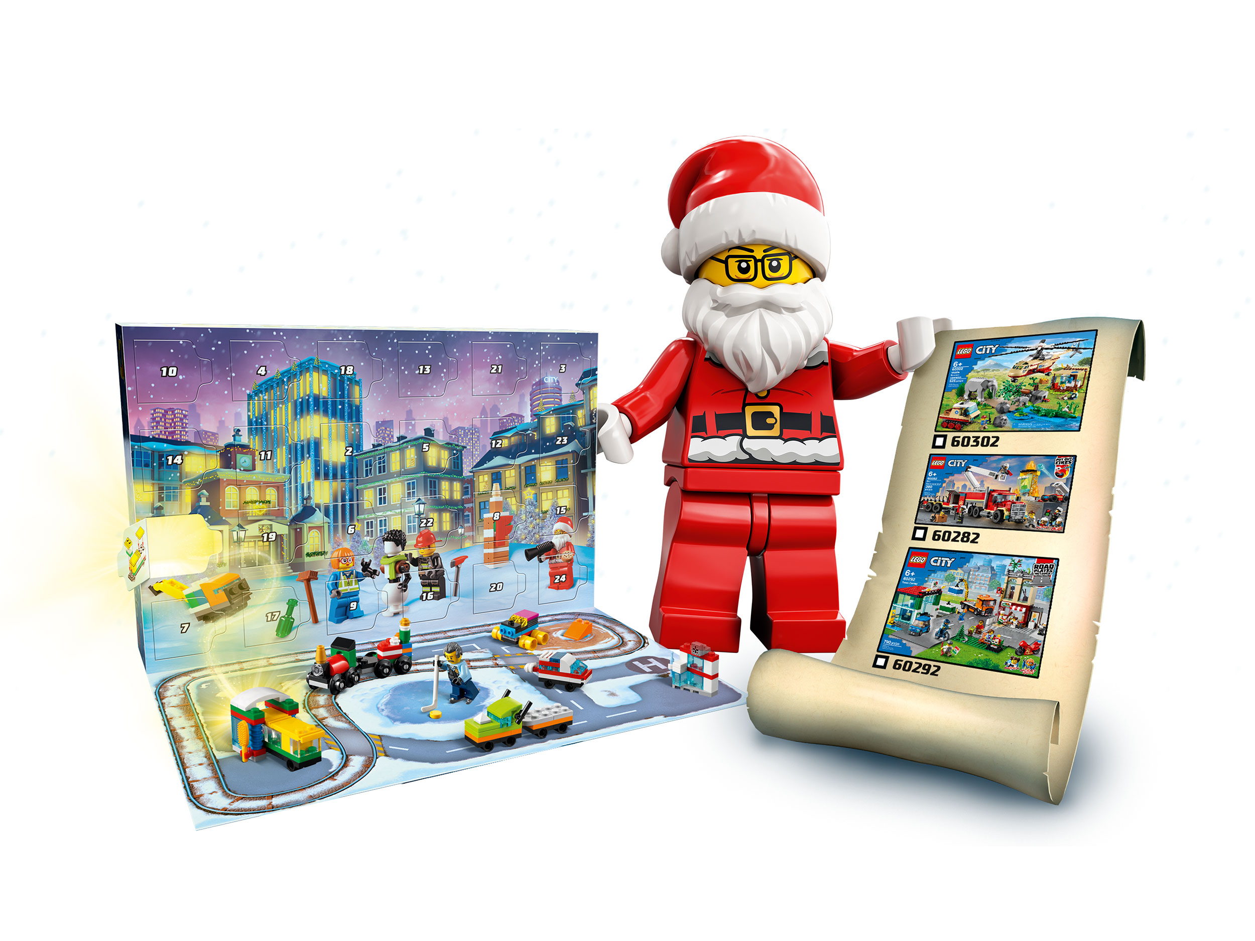 Конструктор LEGO City (Сити) 60303 Адвент календарь City - купить в ...