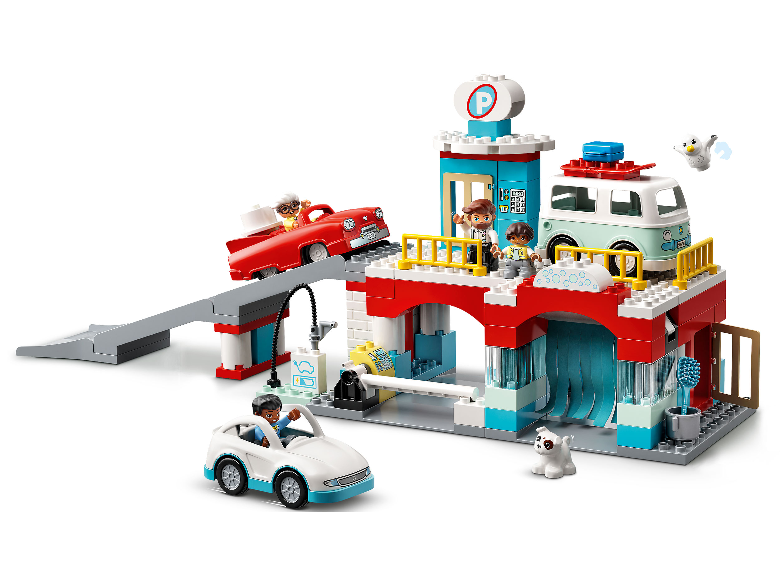 Конструктор LEGO DUPLO® (ДУПЛО) 10948 Гараж и автомойка - купить в Сети ...