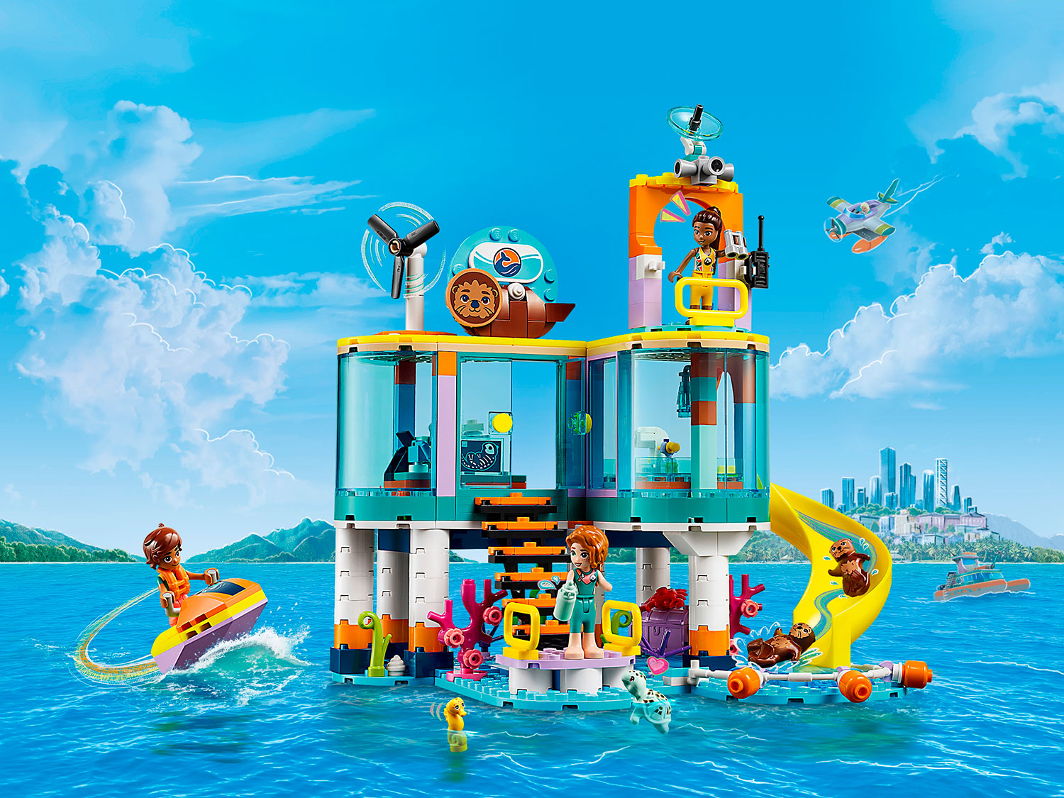Конструктор LEGO Friends (Френдс) 41736 Морской спасательный центр ...