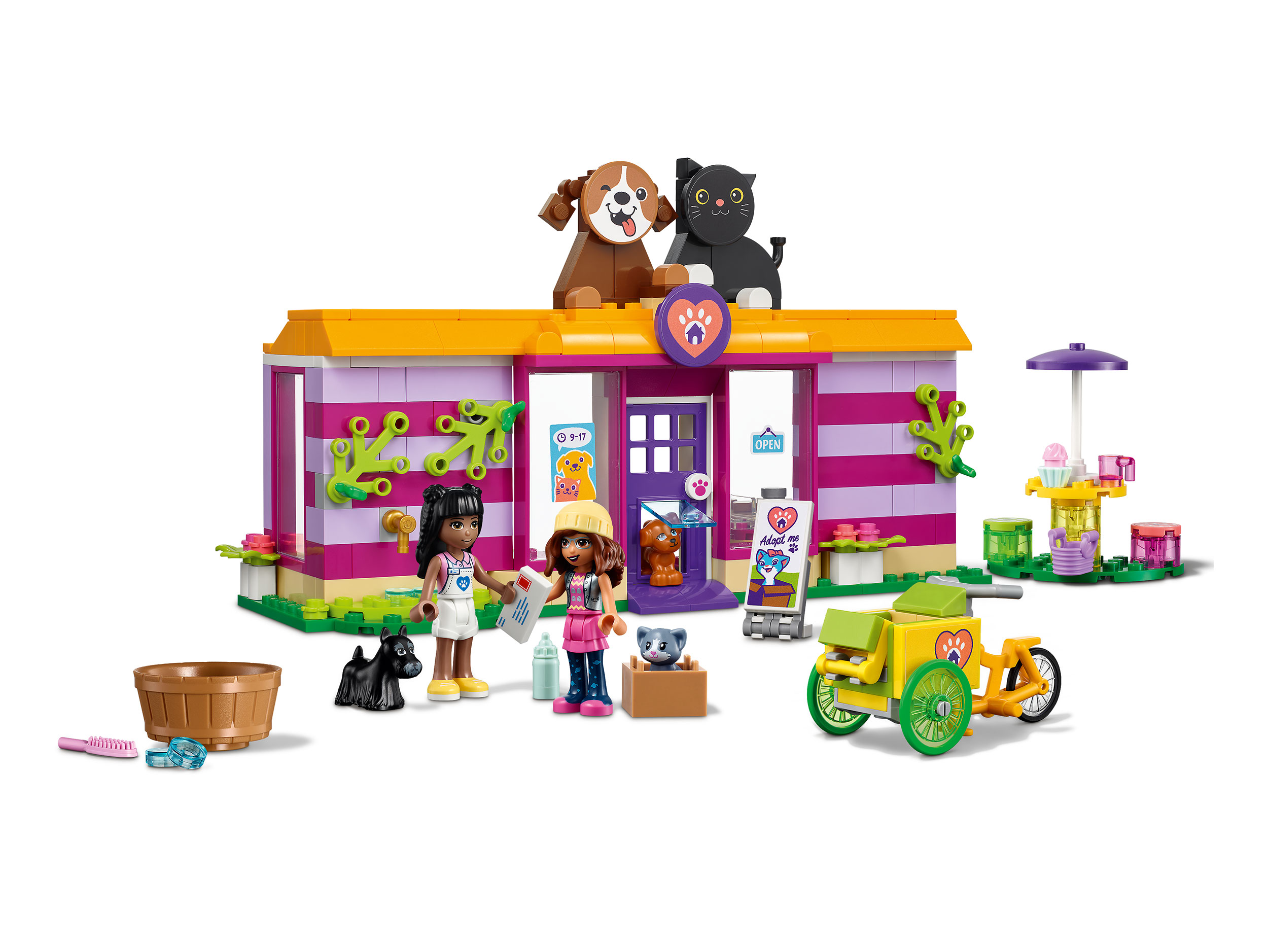 Конструктор LEGO Friends (Френдс) 41699 Кафе-приют для животных ...