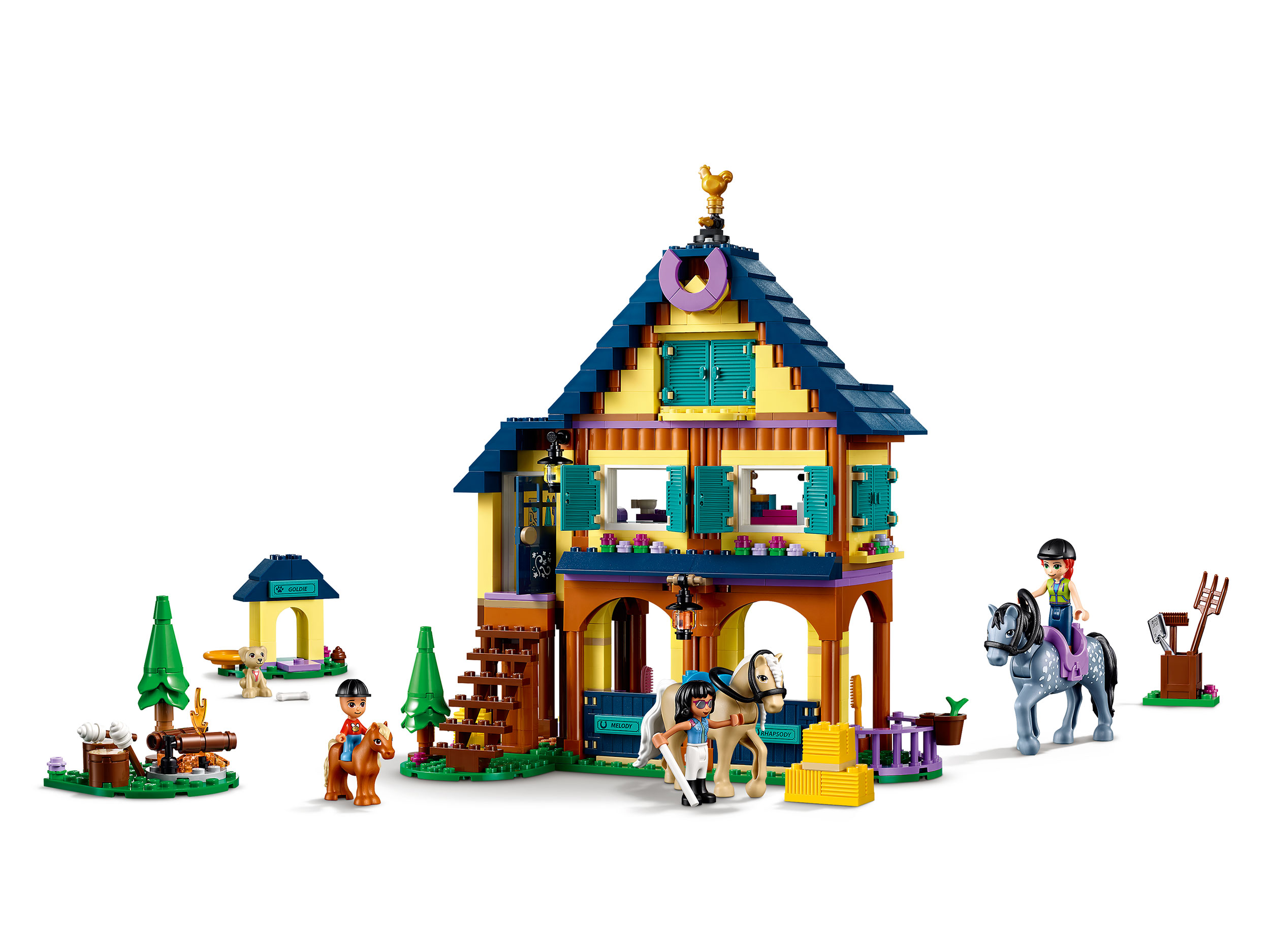 Конструктор LEGO Friends (Френдс) 41683 Лесной клуб верховой езды ...
