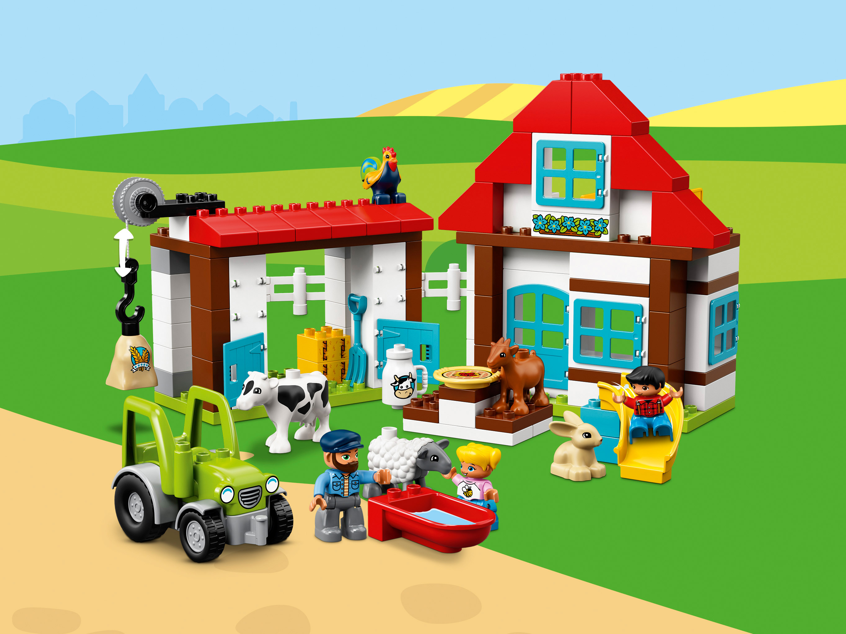 Конструктор LEGO DUPLO® (ДУПЛО) 10869 День на ферме - купить в Сети ...