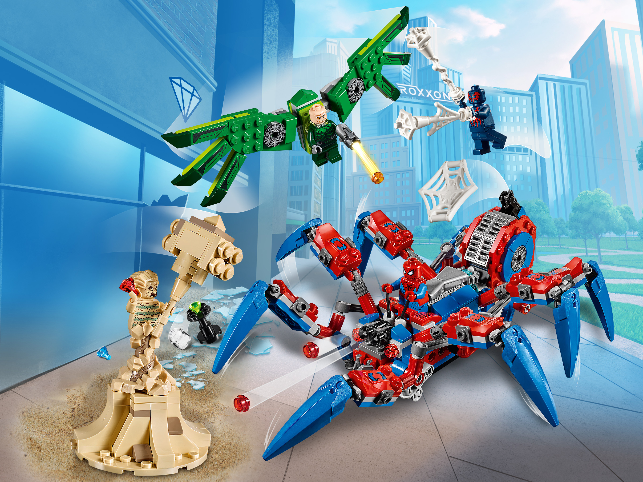 Конструктор Super Heroes (Супер Герои) 76114 Паучий вездеход LEGO - купить  в Сети магазинов конструкторов Мир Кубиков, Москва