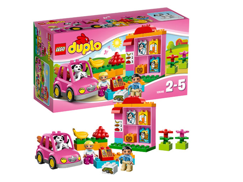 Конструктор каталога. LEGO Duplo 10546. LEGO Duplo супермаркет 10546. Конструктор LEGO Duplo 10546 супермаркет. Лего дупло супермаркет 10546 детали.