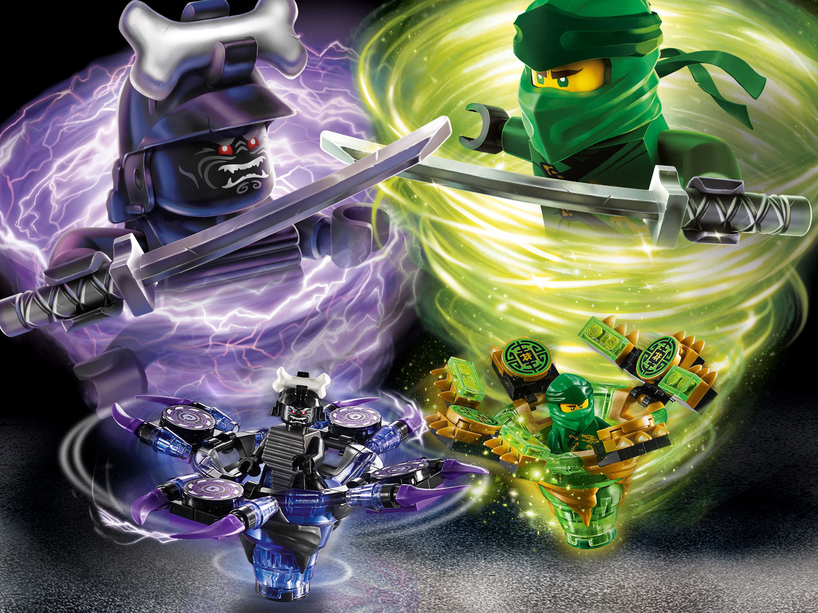 Lego Ninjago - ulitmate lloyd garmadon aka the green ninja roblox