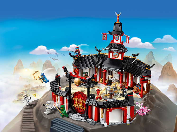 Lego ninjago monastery spinjitzu 70670 online