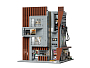 Конструкторы Pantasy Modular Building 85041 Архитектурное бюро, фото 5