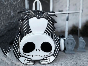Рюкзак Loungefly! Leather: Jack Skellington