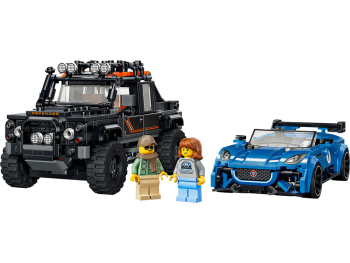 Конструктор Jaguar F-TYPE Project 7 & Land Rover Defender Classic