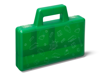 Пластиковый кейс для хранения SORTING TO GO, зеленый