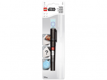 Гелевая ручка Star Wars с невидимыми чернилами и УФ фонариком, с батарейкой