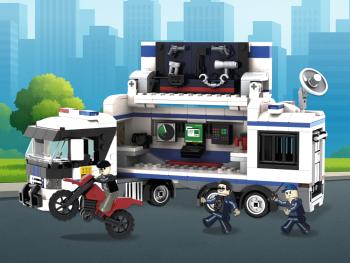 Конструктор Полицейский трак «Мобильный дозор»