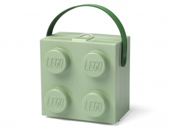 Ланч Бокс LEGO BOX с ручкой, светло-зеленый Ланч Бокс LEGO BOX с ручкой, светло-зеленый