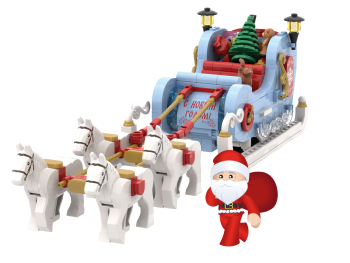 Конструктор Сани Деда Мороза Конструктор Сани Деда Мороза