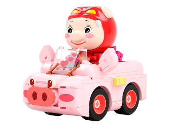 Конструктор Поросенок на машине