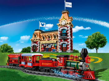 Конструктор Поезд и станция LEGO®  Disney