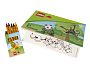 Конструкторы LEGO Уникальные наборы 6031649 Книжка для раскрашивания + 6 карандашей, фото 1