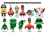 Monogram MN63195 Spongebob Movie 3D Foam Bag Clip Series 1, фото 2