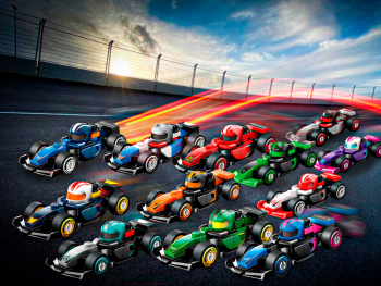 Конструктор Минифигурки LEGO® Коллекционные гоночные автомобили F1®, 1 фигурка Конструктор Минифигурки LEGO® Коллекционные гоночные автомобили F1®, 1 фигурка