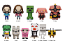 Monogram MN37035 Minecraft Movie 3D Foam Bag Clip, Series 1, фото 3