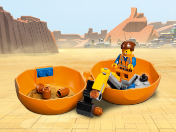Набор аксессуаров с минифигуркой LEGO Movie 2 «Стройка Эммета» (в футляре)
