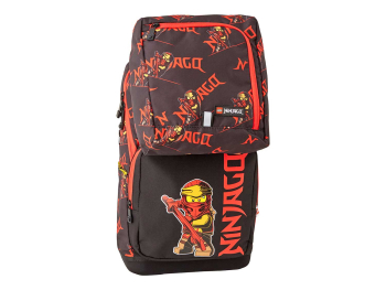 Рюкзак Optimo Ninjago Red, 2023, с сумкой для обуви