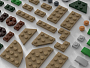 Конструкторы LEGO Уникальные наборы L0026 Набор кубиков и аксессуаров «Природа: Ландшафт», фото 5