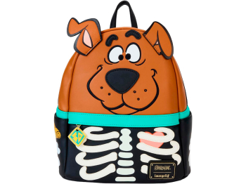Рюкзак Loungefly! Leather: Scooby Doo Skeleton Scooby Cosplay Рюкзак Loungefly! Leather: Scooby Doo Skeleton Scooby Cosplay