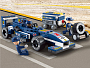 Конструкторы M38-B0351 Синий гоночный автомобиль F1, фото 2