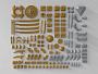 Конструкторы LEGO Уникальные наборы L0025 Набор кубиков и аксессуаров «Ниндзяго: Набор оружия», фото 2