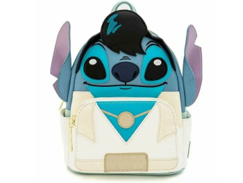 Рюкзак Loungefly! Leather: Elvis Stitch Cosplay Mini Backpack