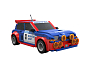Конструкторы CaDA C51095W Раллийный автомобиль Renault 5 Maxi Turbo 1:20, фото 4