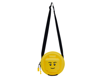 Сумка Сумка через плечо LEGO "Минифигурки", круглая желтая