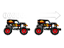 Конструкторы LEGO Technic 42219 MONSTER JAM GRAVE DIGGER FIRE AND ICE, фото 7