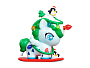 TNT Space CZ-C464-C464001 Chibi Style Unicorno, фото 3