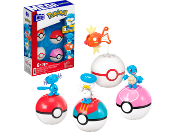 Игровой набор Pokemon Water-Type Trainer Team