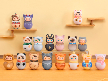 Фигурка Pucky Roly-Poly Kitty Series