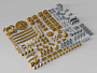 Конструкторы LEGO Уникальные наборы L0025 Набор кубиков и аксессуаров «Ниндзяго: Набор оружия», фото 3