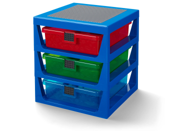 Система хранения 3-Drawer storage rack, синий