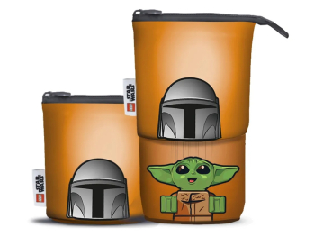 Пенал текстильный Star Wars Мандалорец и Грогу