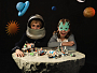 Конструкторы Brick Labs Космические приключения AB-1319 Большой звездолет исследователей, фото 14