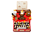 Конструкторы Pantasy Snoopy 86917_P Снупи: Большая печатная машинка, фото 4