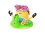 Конструкторы Blokees 75295_B Minions: Summer Bello, фото 4