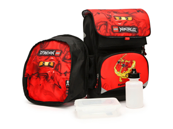 Рюкзак школьный Ninjago Small, набор 4в1