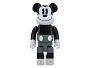 Medicom Toy BBRCK400MBW 400% Bearbrick Mickey B&W, фото 2