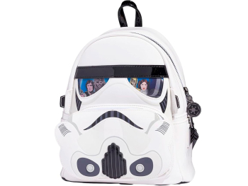 Рюкзак Loungefly! Leather: Star Wars Stormtrooper Lenticular Рюкзак Loungefly! Leather: Star Wars Stormtrooper Lenticular