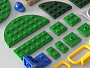 Конструкторы LEGO Уникальные наборы L0005 Набор кубиков и аксессуаров «Город: Парк», фото 8