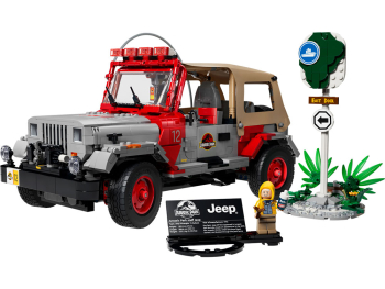 Конструктор Парк юрского периода: Jeep Wrangler