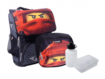 Рюкзак школьный Optimo Ninjago «KAI of Fire», 4в1